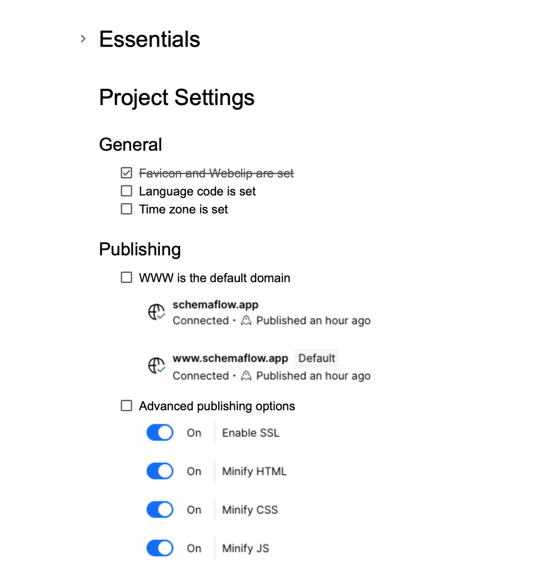 Webflow SEO Checklist preview